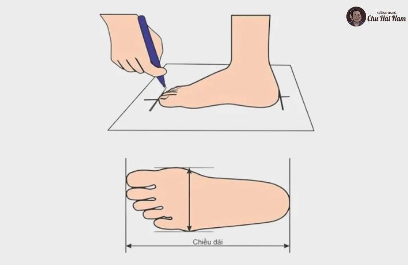 Hướng dẫn đo chiều dài bàn chân cho bé đúng cách ngay tại nhà.