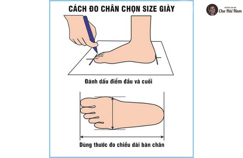 Cách đo kích thước chân chọn size giày chuẩn nhất