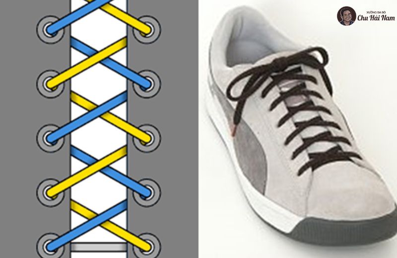 Buộc dây giày hình xương cá – đẹp, gọn và cực cá tính