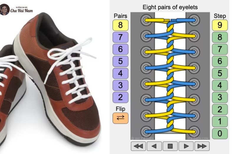 Buộc dây giày Twistie – xoắn nhẹ tinh tế, khác biệt vừa đủ