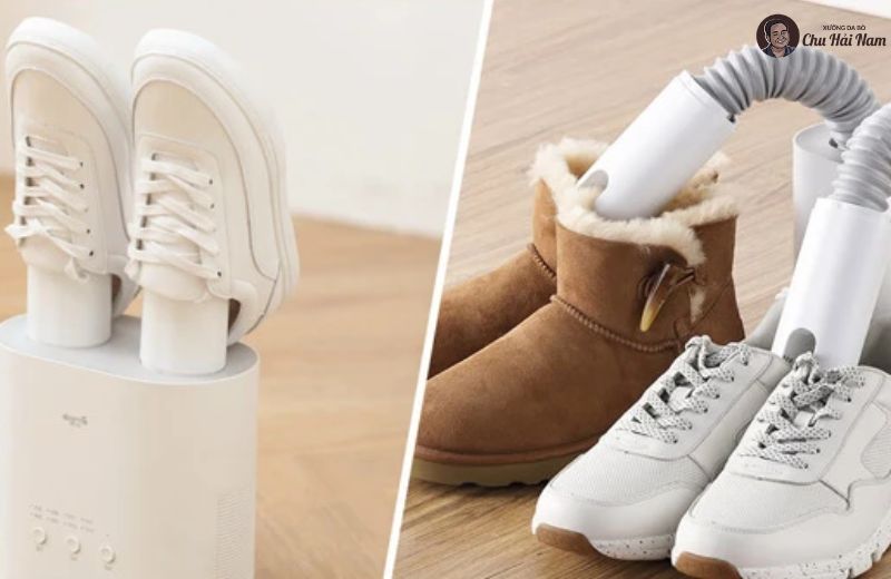 Máy sấy giày làm khô nhanh, ngăn mùi quay lại.