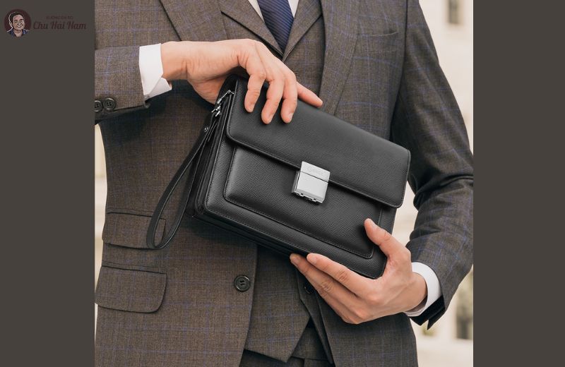 Ví cầm tay nắp gập - Sang trọng, lịch lãm, chỉnh chu