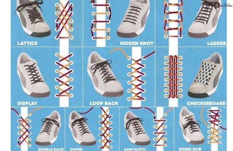 Vì sao cần biết nhiều cách buộc dây giày? – Chắc hơn, đẹp hơn, hợp phong cách hơn.