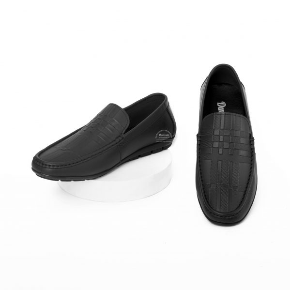 Giày lười Da Bò L035 – Duvis – Đen