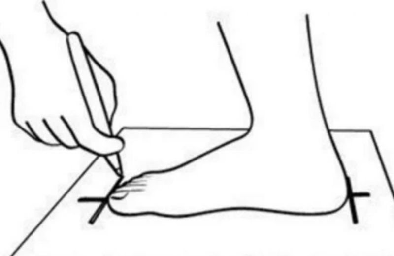 Cách đo size chân tại nhà đơn giản và chính xác