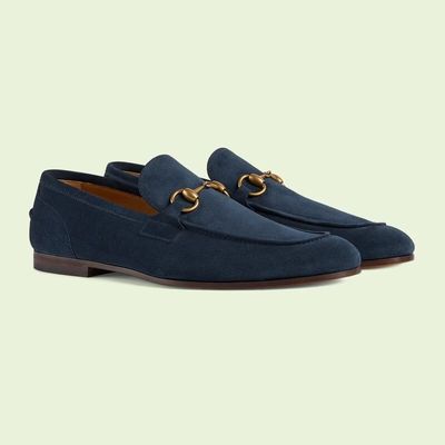 Giày lười màu xanh – Gucci Loafers