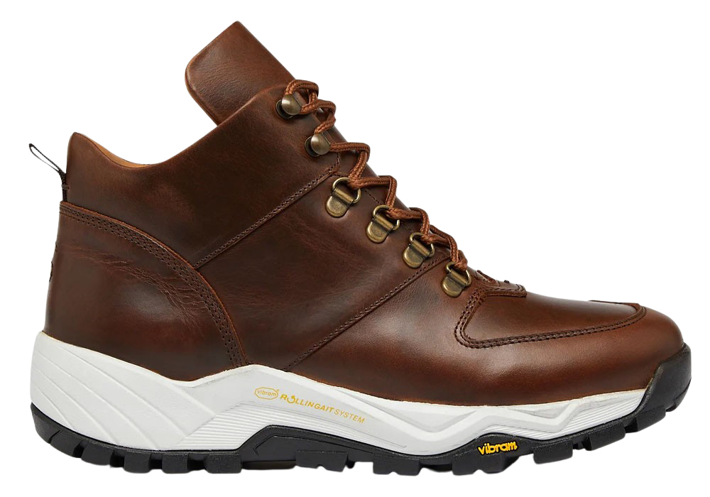 Canhoso Brown Calf Leather Hiker Boots
